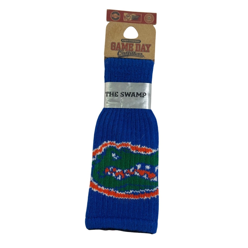 Freaker USA Florida Gators The Swamp Bottle Insulator Blue Knit Sleeve NEW